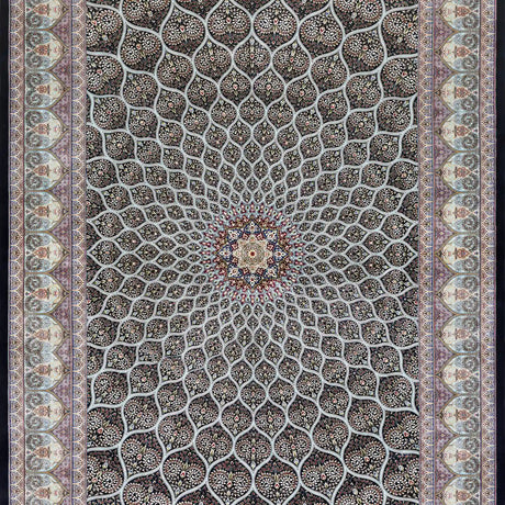 Persian Rugs - Geometric Pattern - Premium Silk - RugTix