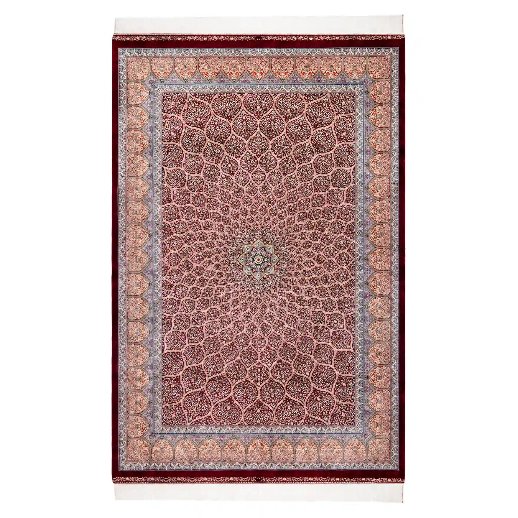 Persian Rugs - Geometric Pattern - Premium Silk - RugTix