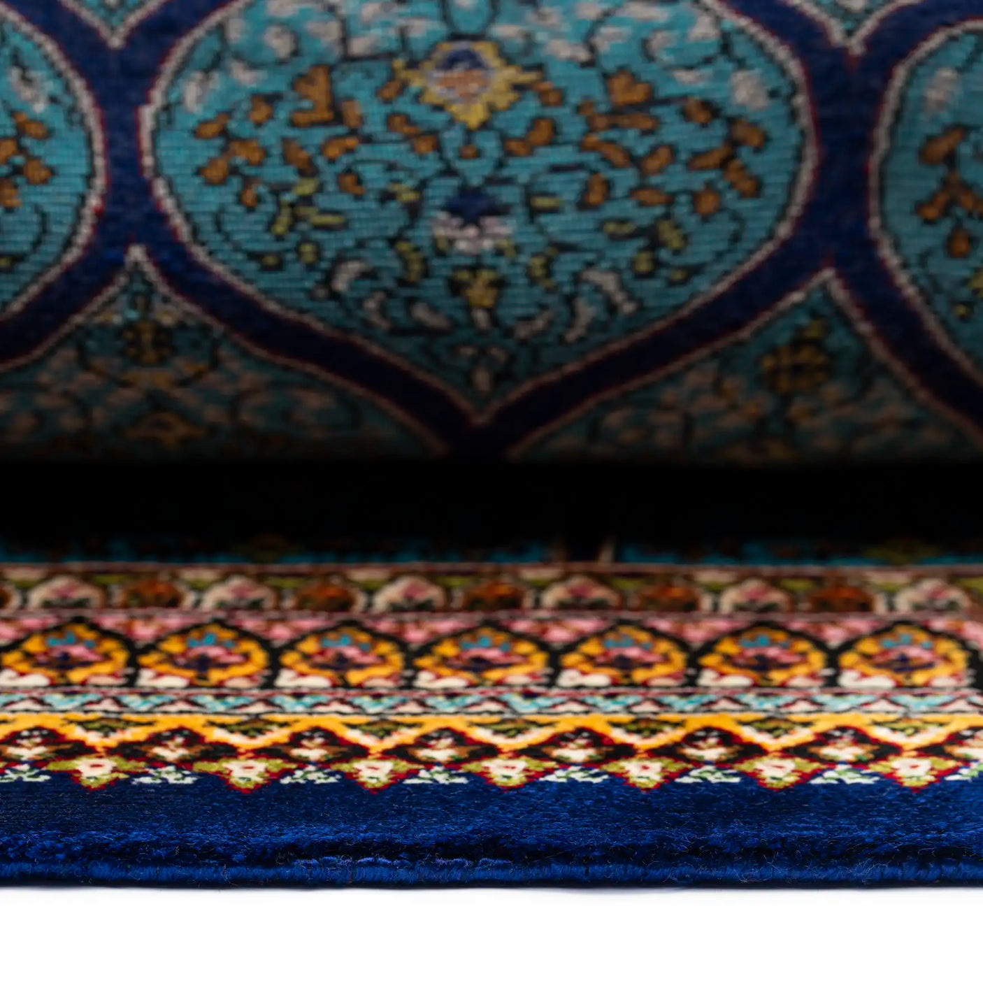 Persian Rugs - Geometric Pattern - Premium Silk - RugTix