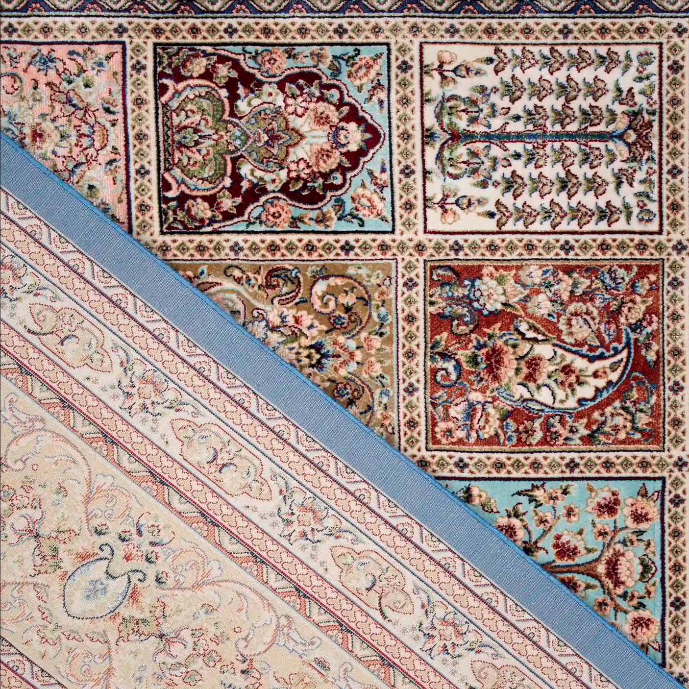 Persian Rugs - Geometric Pattern - Premium Silk - RugTix