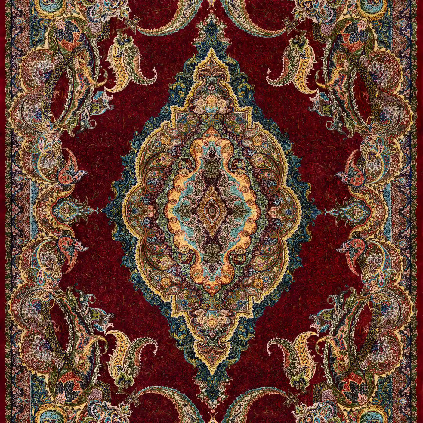 Persian Rugs - Intricate Pattern - Premium Silk - RugTix