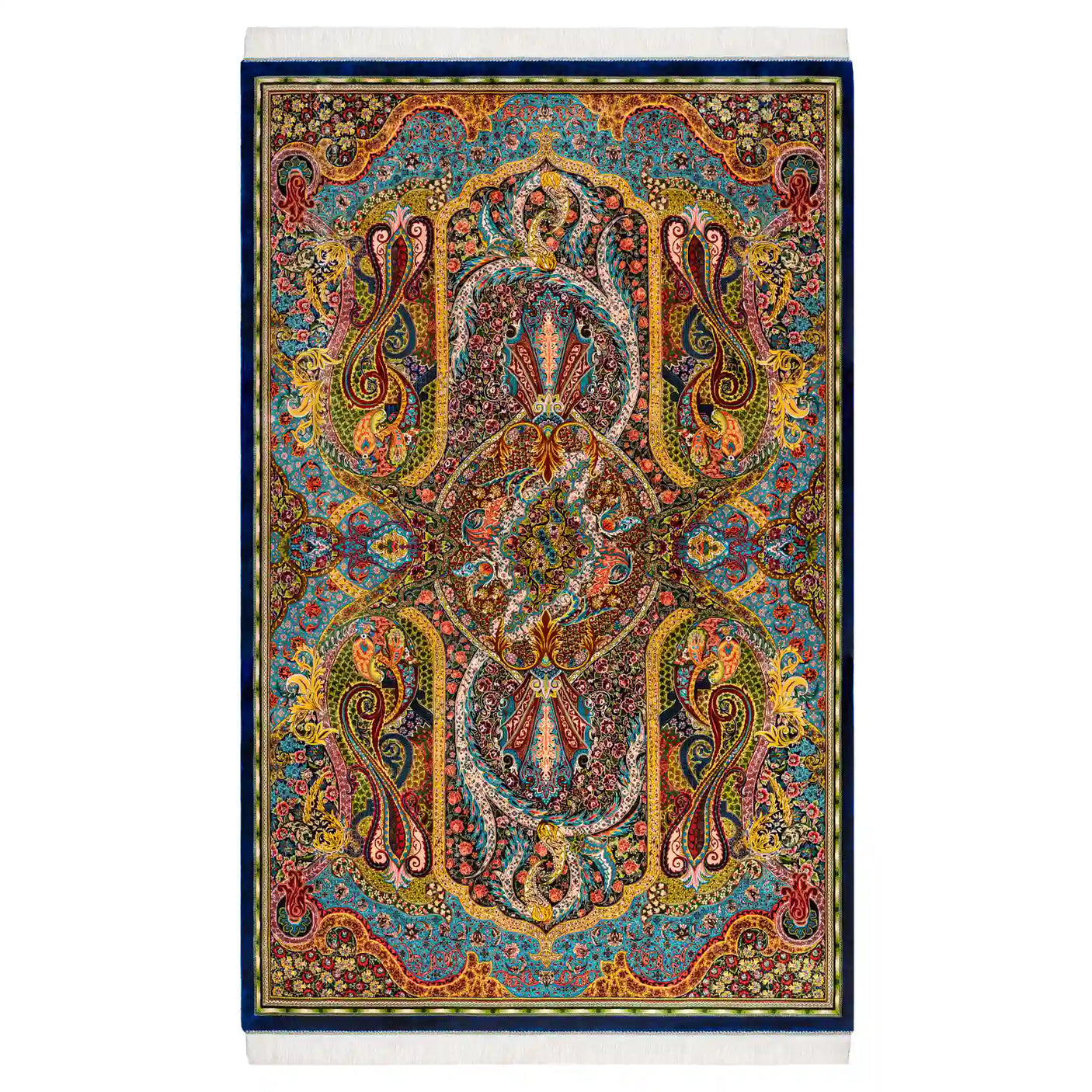 Persian Rugs - Intricate Pattern - Premium Silk - RugTix