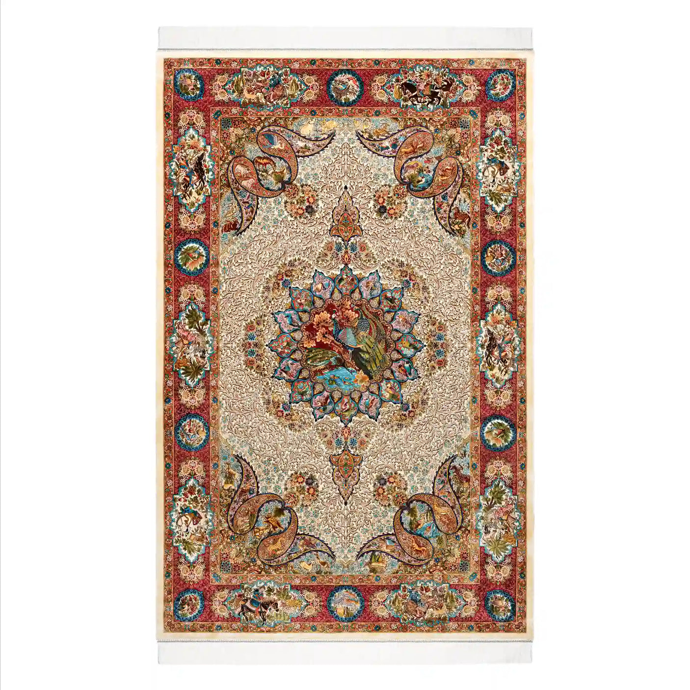 Persian Rugs - Intricate Pattern - Premium Silk - RugTix