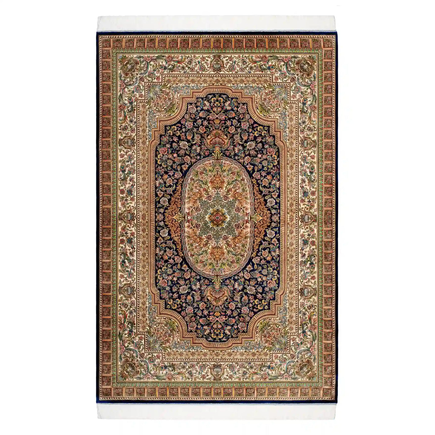 Persian Rugs - Symmetrical Pattern - Premium Silk - RugTix