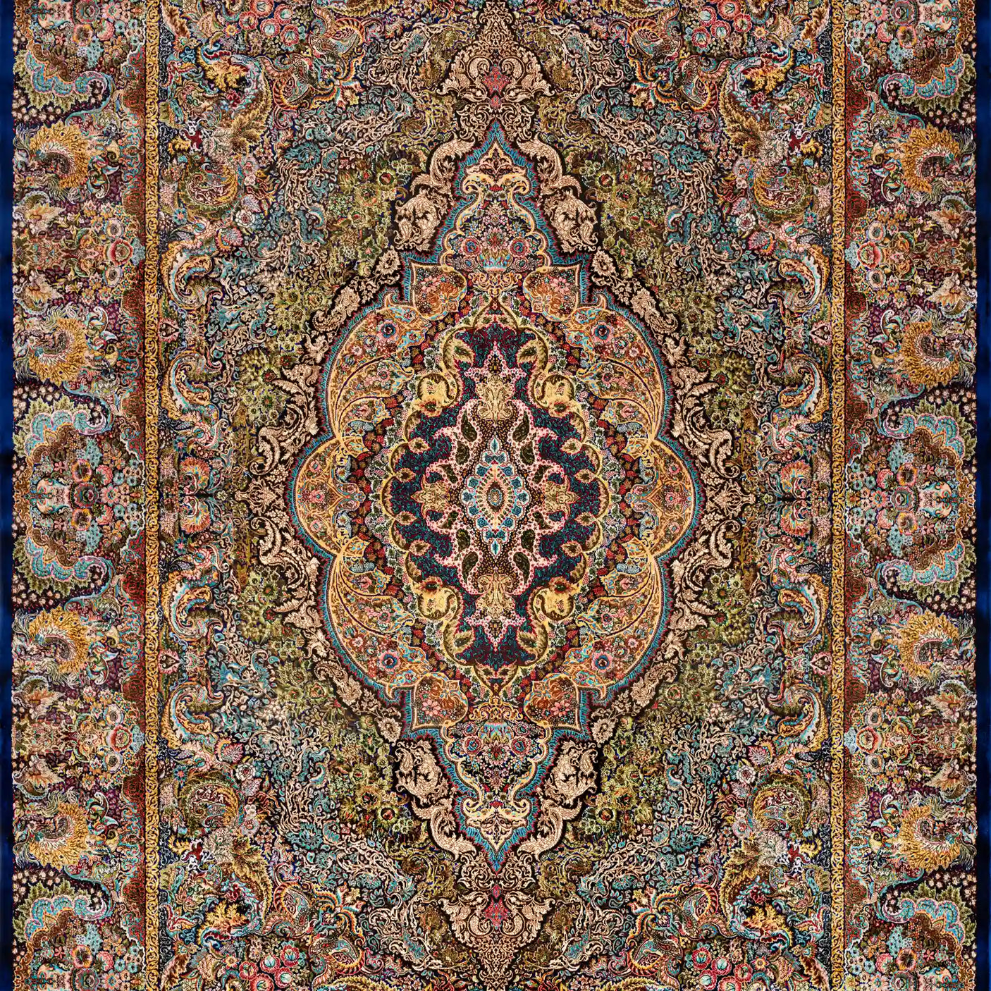 Persian Rugs - Symmetrical Pattern - Premium Silk - RugTix