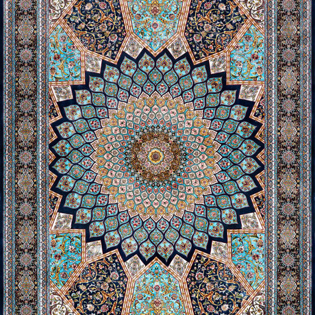 Persian Rugs - Symmetrical Pattern - Premium Silk - RugTix