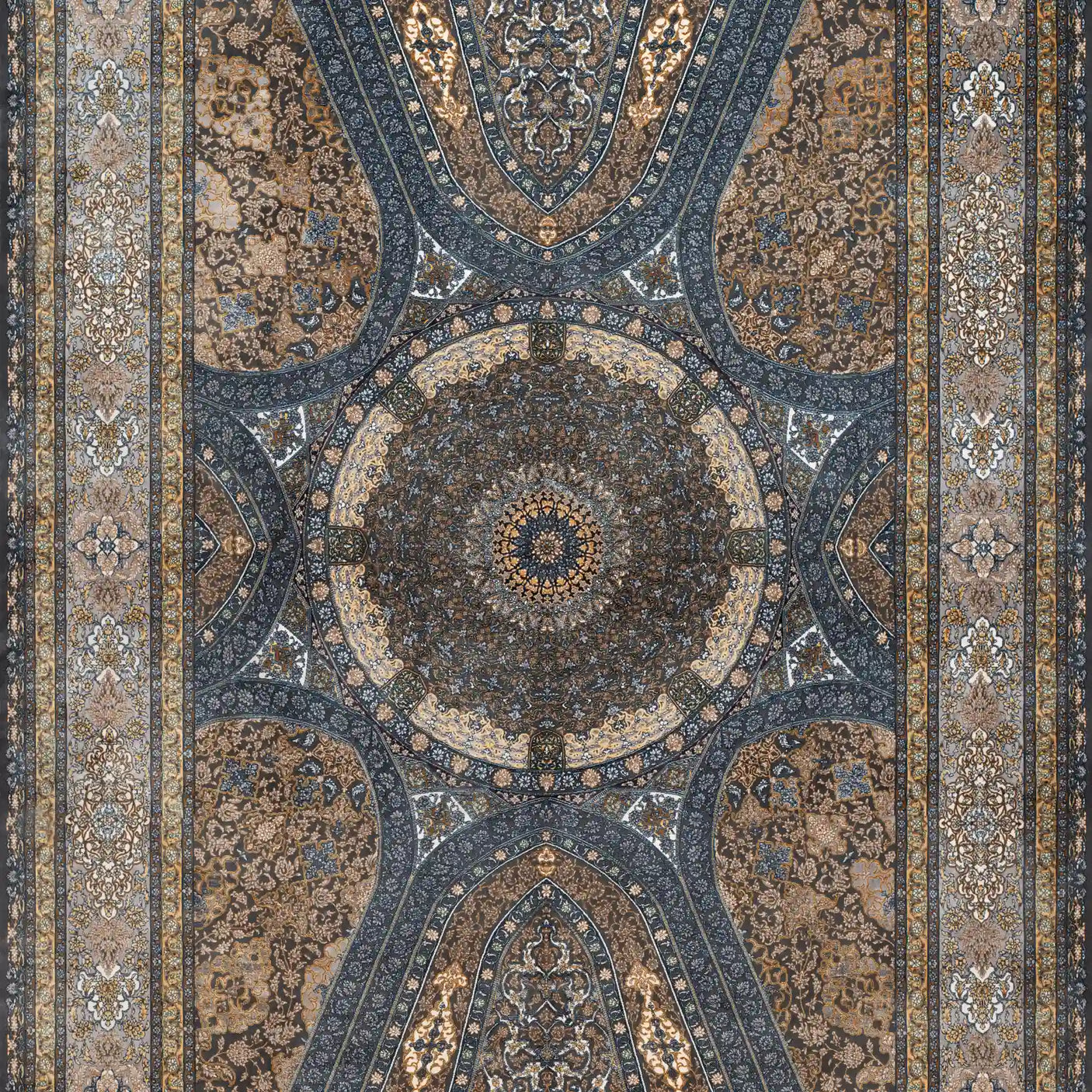 Persian Rugs - Symmetrical Pattern - Premium Silk - RugTix