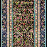 Persian Rugs - Traditional Floral Pattern - Premium Silk - RugTix