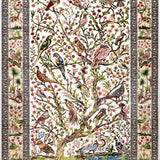 Persian Rugs - Variety of Birds Pattern - Premium Silk - RugTix