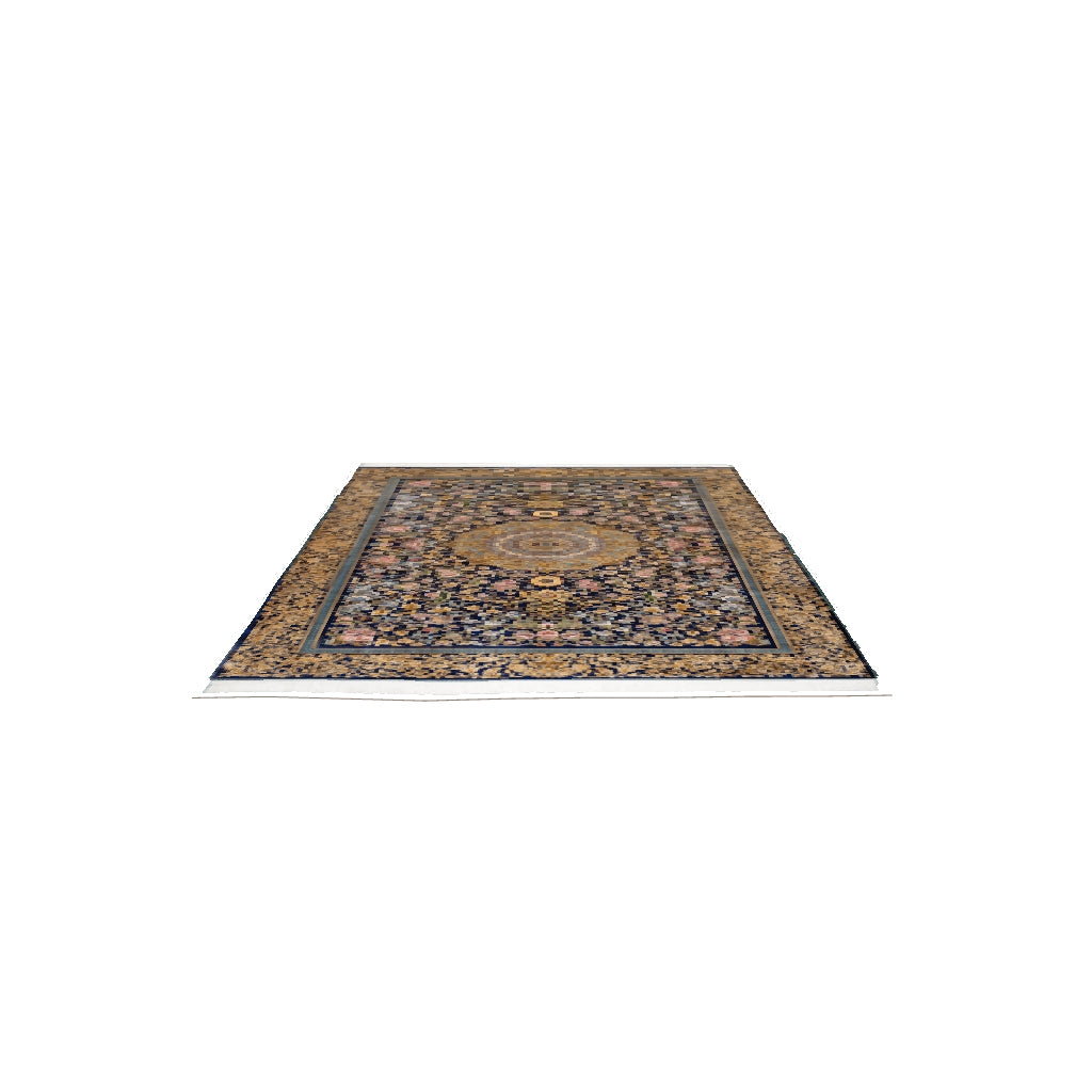 Persian Rugs - Floral Motifs Pattern - Premium Silk - RugTix