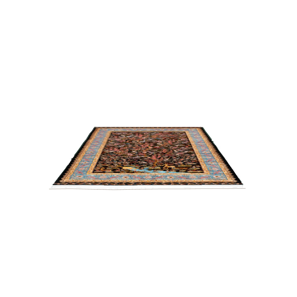 Persian Rugs - Floral Motifs Pattern - Premium Silk - RugTix