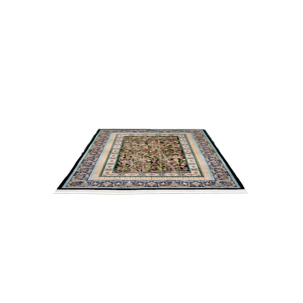 Persian Rugs - Traditional Floral Pattern - Premium Silk - RugTix