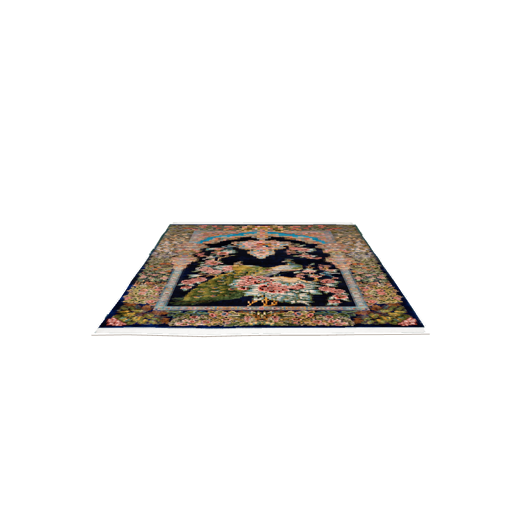 Persian Rugs - Peacock Pattern - Premium Silk - RugTix