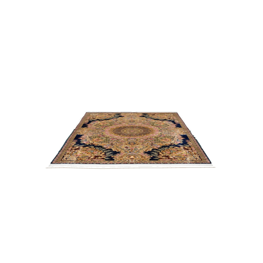 Persian Rugs - Curvilinear Pattern - Premium Silk - RugTix