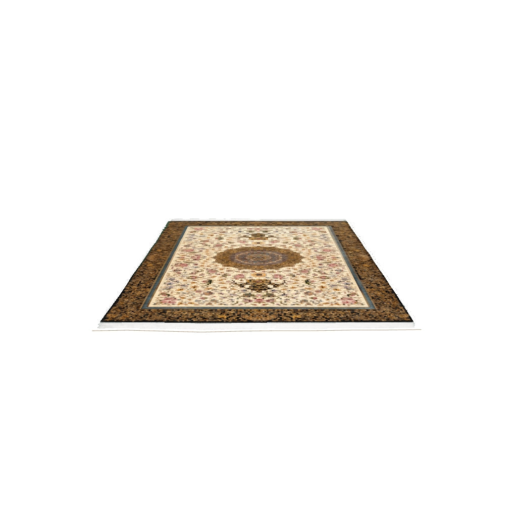 Persian Rugs - Floral Motifs Pattern - Premium Silk - RugTix