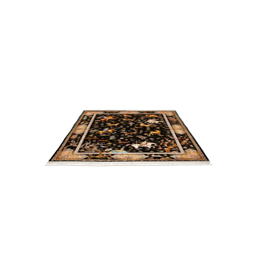 Persian Rugs - Animals Pattern - Premium Silk - RugTix