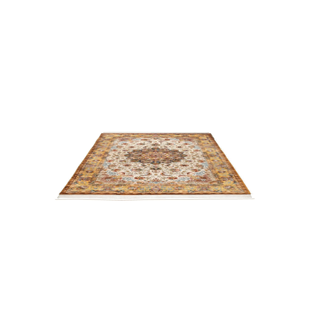 Persian Rugs - Floral Motifs Pattern - Premium Silk - RugTix