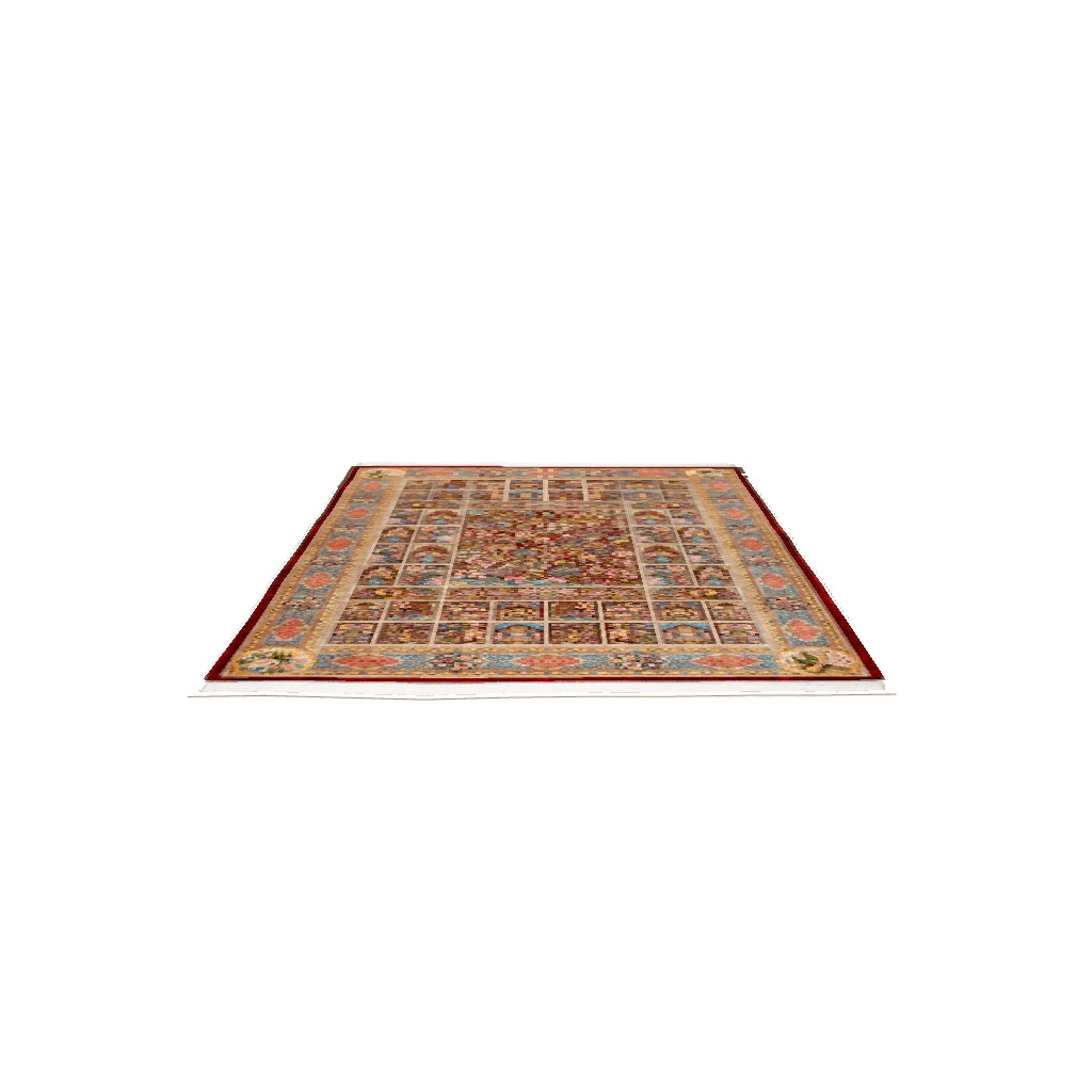 Persian Rugs - Garden Pattern - Premium Silk - RugTix